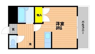 セントフォレスト北長瀬の物件間取画像